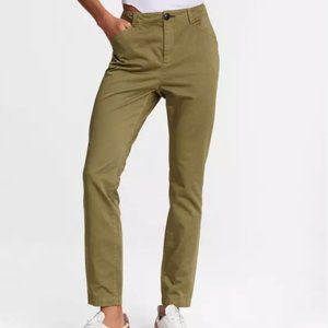 Rag & Bone Field Cotton Chino Pants Olive Green
